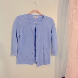 Periwinkle cardigan